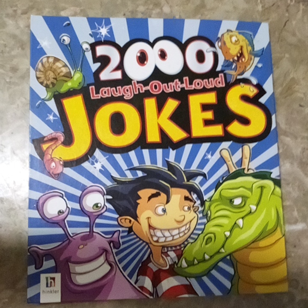2000 LAUGH OUT LOUD JOKES BOOK NEW